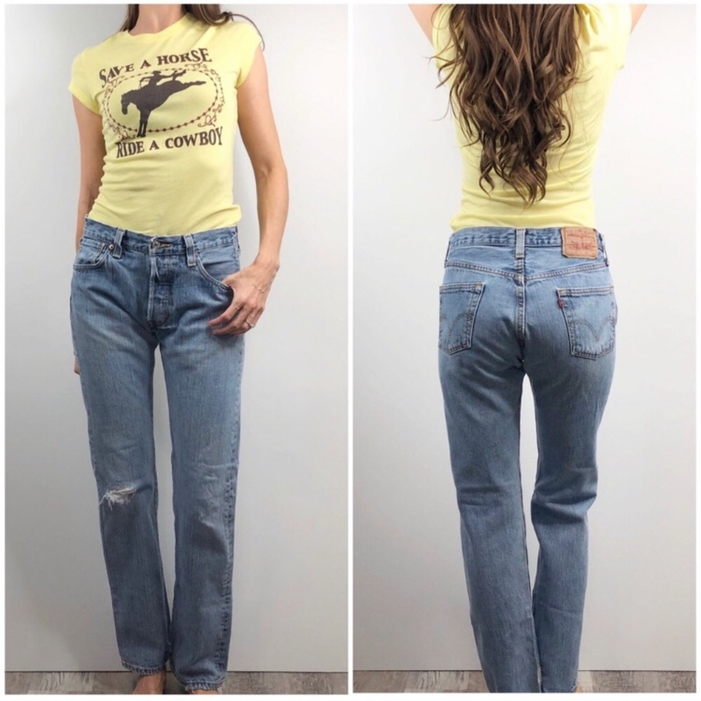 Levi's 501 Iconic Vintage Button Fly Jeans